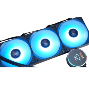 EASE ELC360 (360MM) ARGB Liquid Cooler With Temperature Display