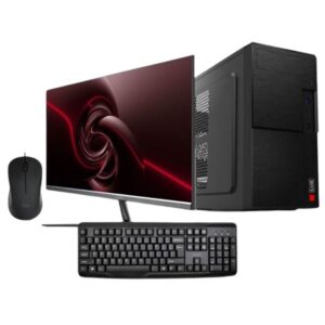 EASE i3 EPCD3 8GB DDR4 Ram 3.5" 1TB Sata 22"Inches Led Windows11 Pro Mini Tower PC