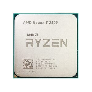 AMD Ryzen 5 2600 (AM4) | 6 cores | 3.4Ghz Base Clock | 3.9 Boost Clock (Tray)