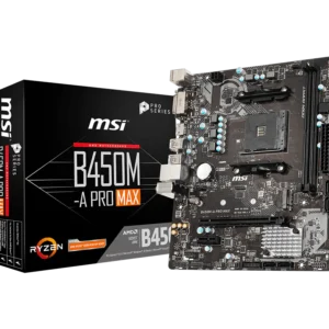 MSI B450M-A PRO MAX | AM4 Socket (Used)