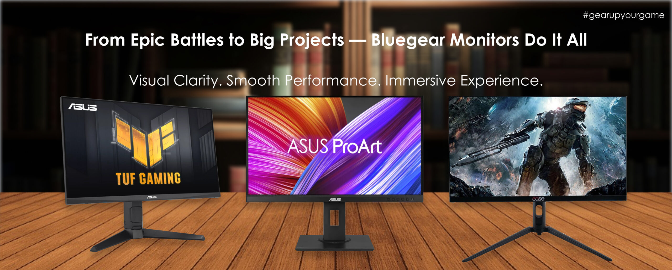 Monitor Banner Website