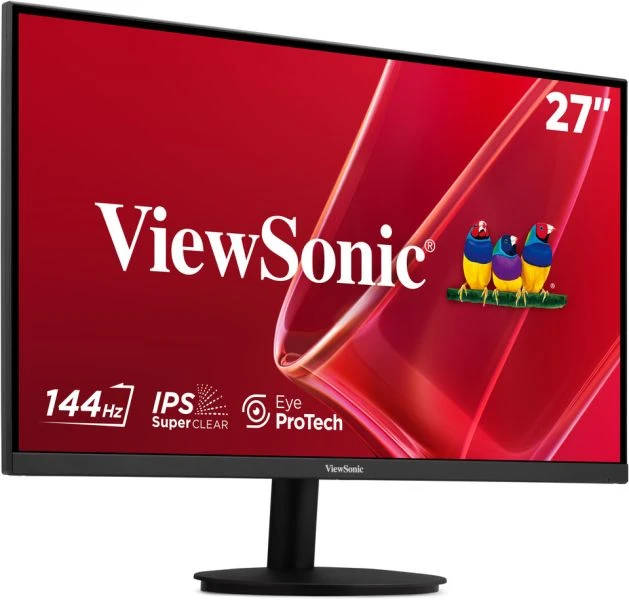 ViewSonic VA27G1-H 27" Gaming Monitor, 144Hz Refresh Rate, 1ms MPRT, FHD IPS Panel (Black) - Image 3