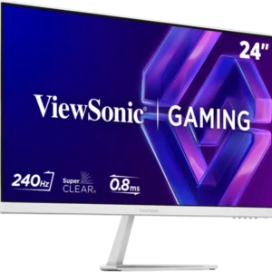 ViewSonic VX24G30-W 240Hz gaming monitor - 24 inch white front view