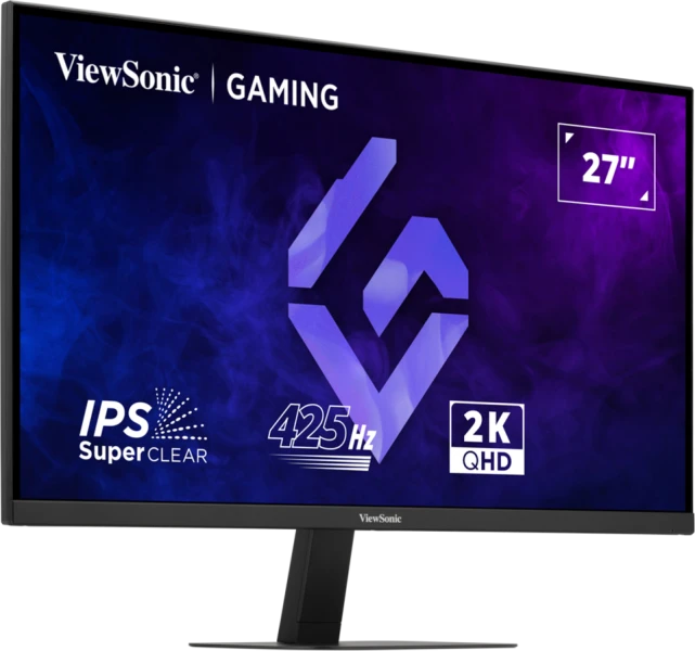 ViewSonic VX2757-2K-PRO-4 27" Gaming Monitor, 425Hz Refresh Rate, 1ms GTG, QHD IPS Panel (Black) - Image 3