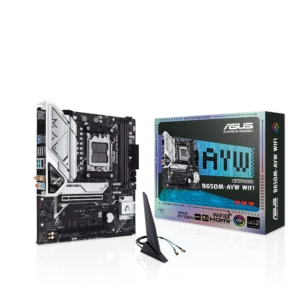 ASUS B650MAYW WiFi motherboard with DDR5, PCIe 5.0 M.2 and Wi-Fi 6